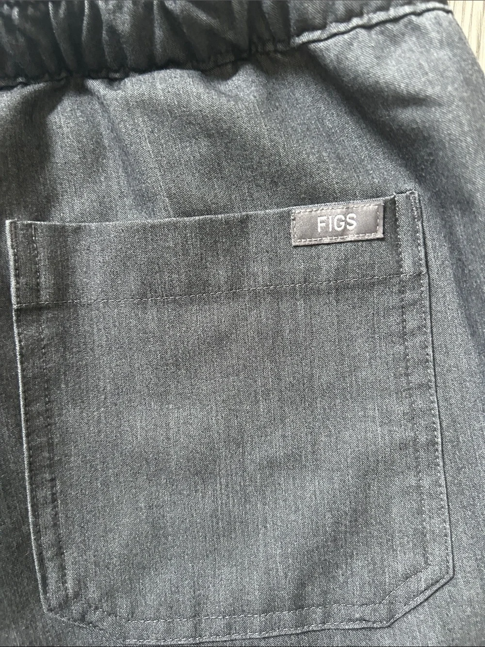 Figs Cairo Straight Leg Scrub Pants Graphite Gray Men’s Size Medium